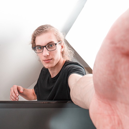 Fotka hosta Dominik Polanský a Pavel Langr k přednášce Fotograf – co všechno to obnáší?.