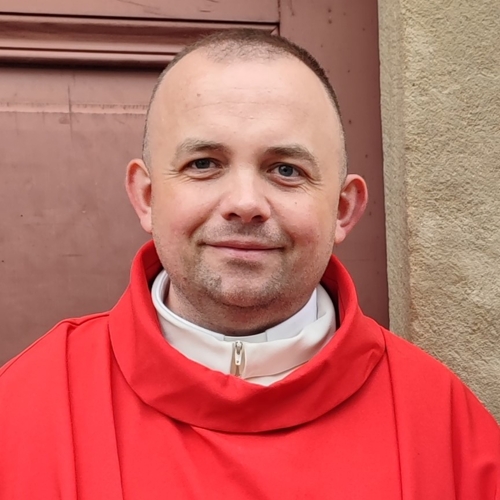 Profilová fotka kaplana pro mládež P. Piotr Antkiewicz